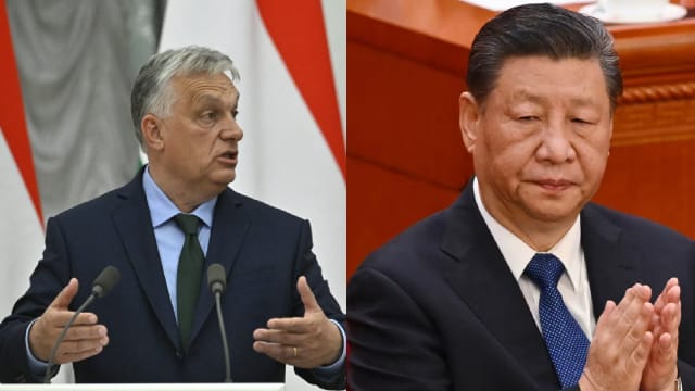 匈牙利总理访华 同习近平会谈