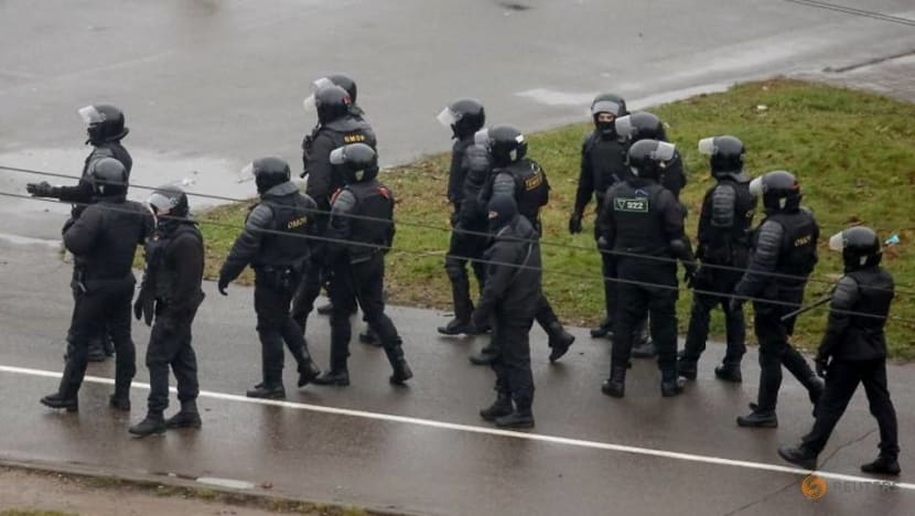 More than 300 detained by police in Belarus protests