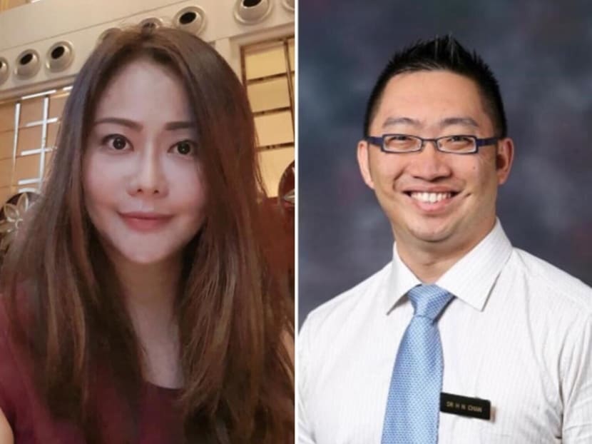 Ms Serene Tiong (left) accused her former lover, Dr Chan&nbsp;Herng Nieng (right), of medical negligence and intentionally inflicting emotional distress. A High Court judge dismissed her claims.