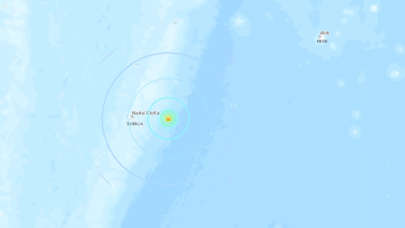 Gempa bumi 6 Richter landa Tonga Gempa bumi 6 Richter landa Tonga