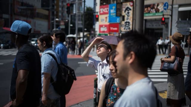 日本热浪致1万多人中暑入院 23人亡