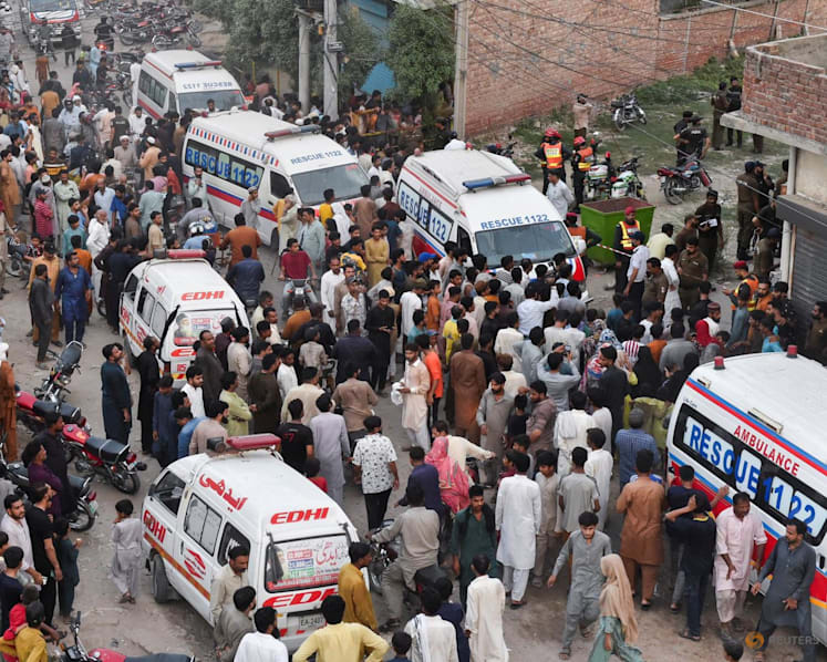 Pakistan tutoring centre roof collapses, killing 14 children 