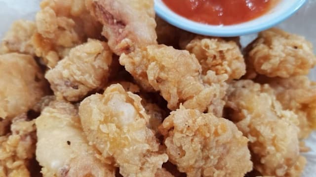 食谱：炸鱿鱼仔