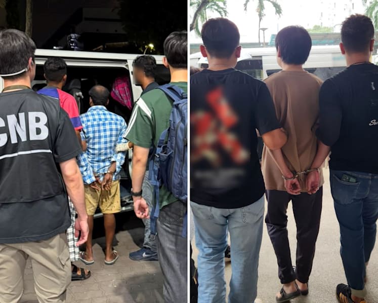 CNB arrests 100 suspected drug offenders in islandwide operation; drugs worth more than S$34,000 seized