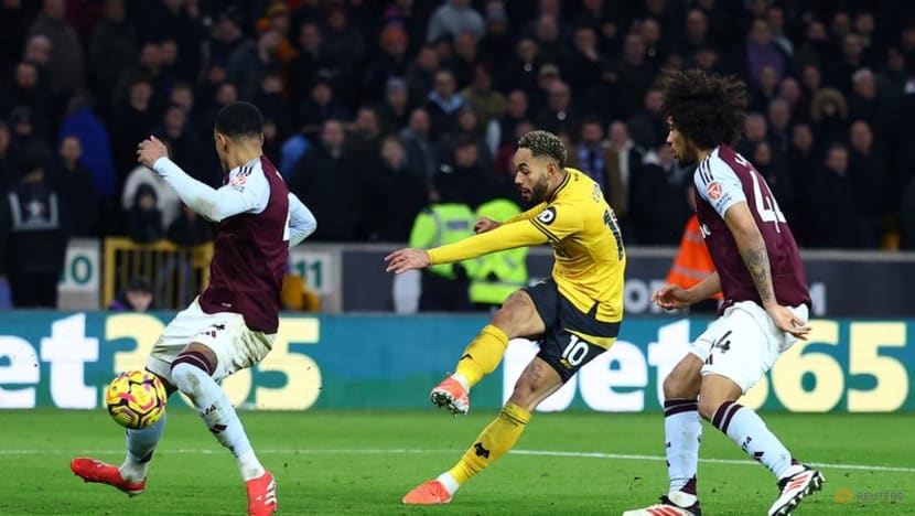 Wolves move out of the drop zone after beating Villa 2-0