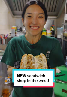 A husband-and-wife couple run this new sandwich shop tucked away in Bukit Timah Plaza’s basement! The former financial advisors craft their sandwiches for folks who are counting macros, so you can easily choose the best sarnie for you on the menu! #8dayseatcafe #sandwich #bukittimah #tiktoksg