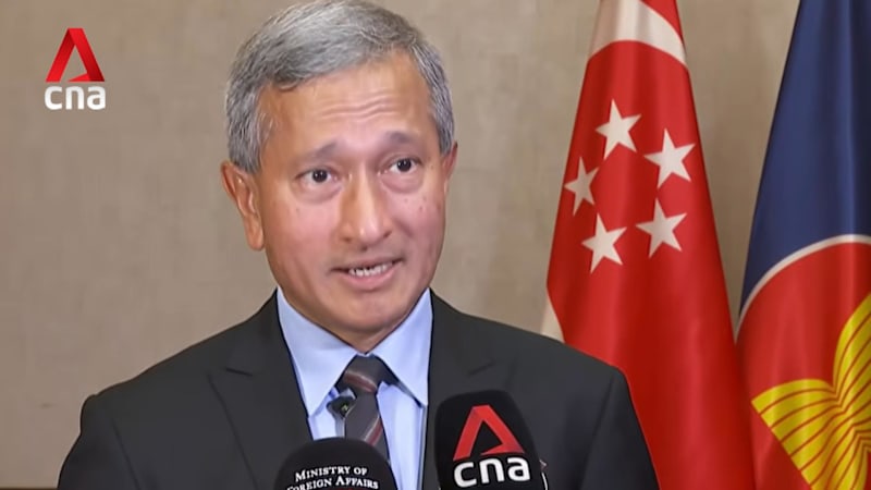 US tariffs: S'pore working to ensure it does not become collateral damage, says Vivian Balakrishnan 