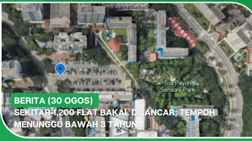 BERITA (30 Ogos) | Sekitar 1,200 flat bakal dilancar; tempoh menunggu bawah 3 tahun