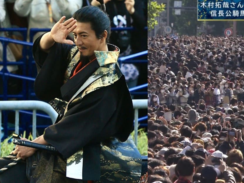 Close To 1 Million People Apply For Spots To See Takuya Kimura Dressed As A Warlord In Gifu, Japan 