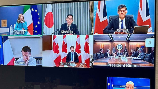 七国集团谴责伊朗袭击以色列