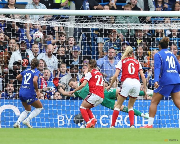 Thompson fires Chelsea to 1-0 WSL win over Arsenal