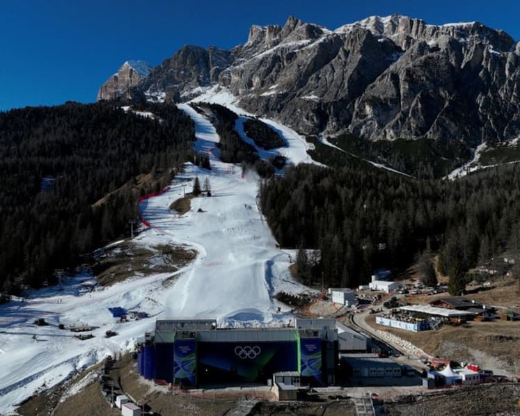 Organisers rush to complete Milano-Cortina sliding centre, hockey venue