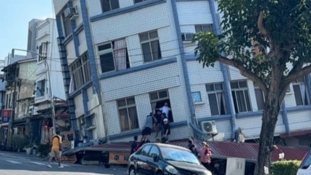 全台都有震感 受访者：可感受强烈摇晃 还因此摔倒