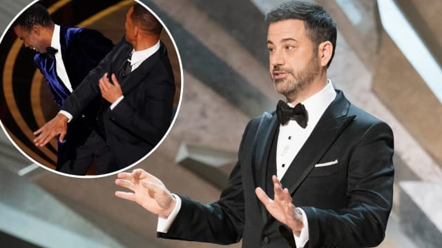“打人就可以拿影帝喔！”　 Jimmy Kimmel奥斯卡开场就酸Will Smith