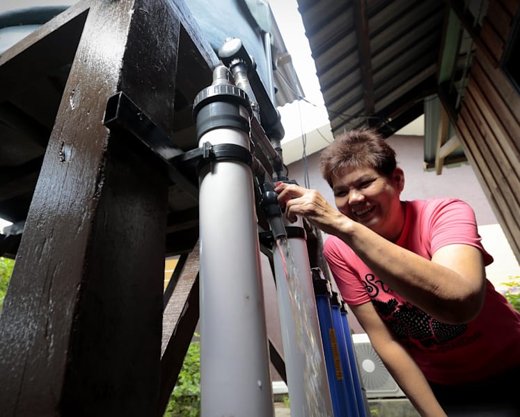 Treatment systems installed on Pulau Ubin to provide safe drinking water