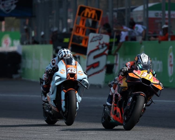 Aprilia's Bezzecchi wins Thailand GP as Acosta takes championship lead