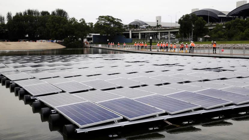 S'pore's first large-scale floating solar panel system to be deployed at Tengeh Reservoir by 2021