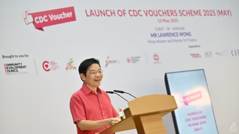 Isi rumah SG boleh tebus Baucar CDC S$500 mulai 13 Mei