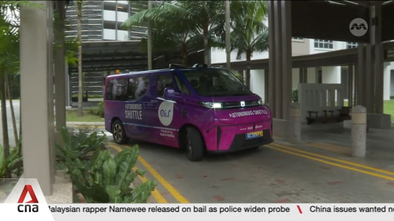Self-driving vehicles set to serve passengers in Punggol from early 2026