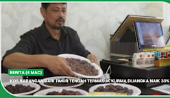 BERITA (4 Mac) | Kos barangan dari Timur Tengah termasuk kurma dijangka naik 30%