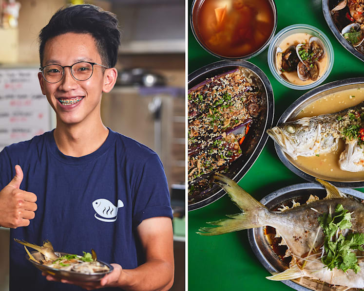 Chef Leaves One Michelin-Starred Restaurant To Open Hawker Stall Selling Steamed Fish Sets From $6.50