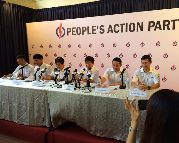 PAP unveils Sembawang GRC team for coming General Election