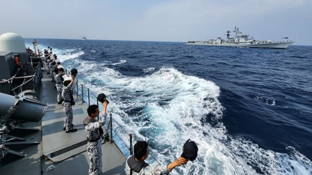 新印完成疫情来首次海军双边联合演习