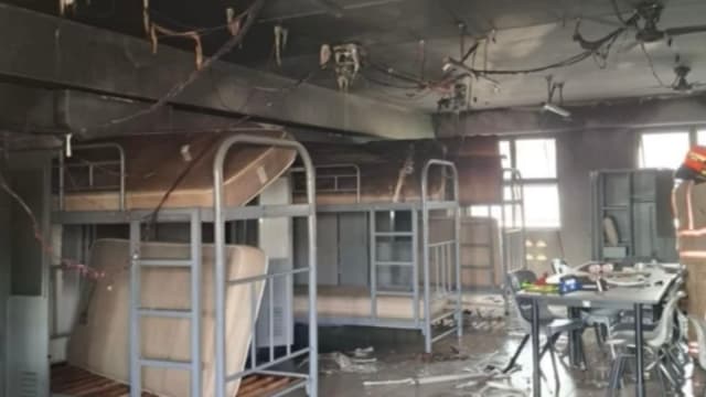 德光岛基本军训中心寝室起火 失火原因调查中  