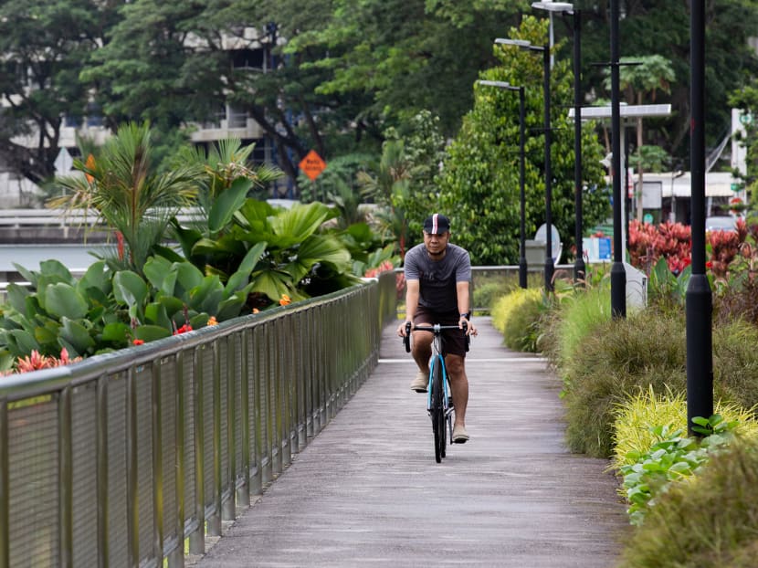 Mr Noel Tan (pictured) starts cycling for his fundraising event at around 5am on Dec 19, 2020 and aims to complete 250km by around 5pm or 6pm — before finishing the second half of his journey the next day.
