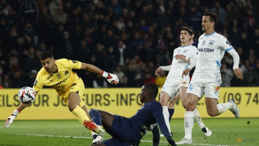 PSG close in on league title with 3-1 win over Marseille PSG close in on league title with 3-1 win over Marseille