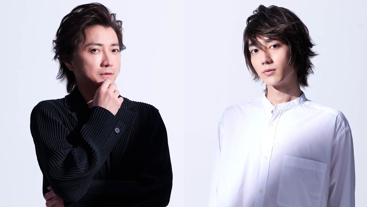 Death Note star Tatsuya Fujiwara and Zenkaiger actor Kiita Komagine in Singapore for Haruki Murakami stage adaptation