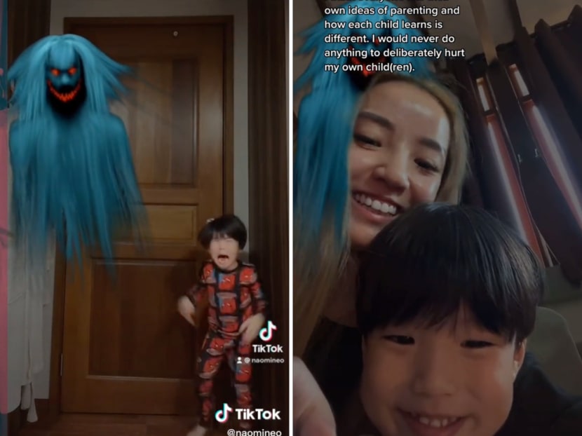The 26-year-old influencer posted a video on Sunday (Aug 14) responding to the fierce backlash sparked by a TikTok ghost prank on her son.