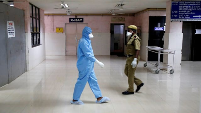 印度称出现两起立百病例后已经确保病毒及时受控