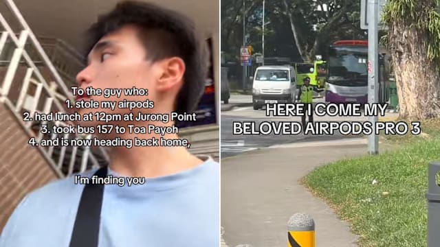  耳机充电盒遗失后“一路移动” 男子追踪三小时寻回失物
