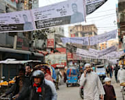 Bangladesh poll rivals rally on final day of campaign