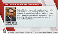 Pritam Singh apologises, accepts his statements on TV show may be in contempt of court 