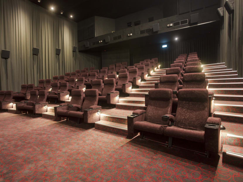 Share your movie experience with only 30 other couples at GV Grand's brand new couple's cinema. Photo: Golden Village