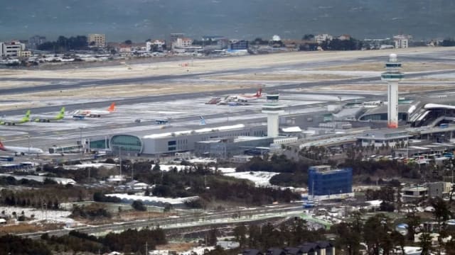 中国游客涉无人机航拍济州机场被捕
