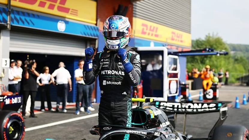 Antonelli takes Spa pole ahead of Verstappen
