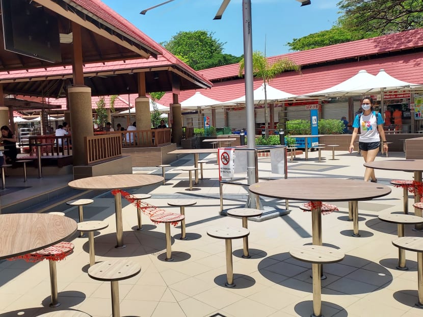 Why aren’t all tables at East Coast Lagoon Food Village sheltered after renovation? Why aren’t all tables at East Coast Lagoon Food Village sheltered after renovation?