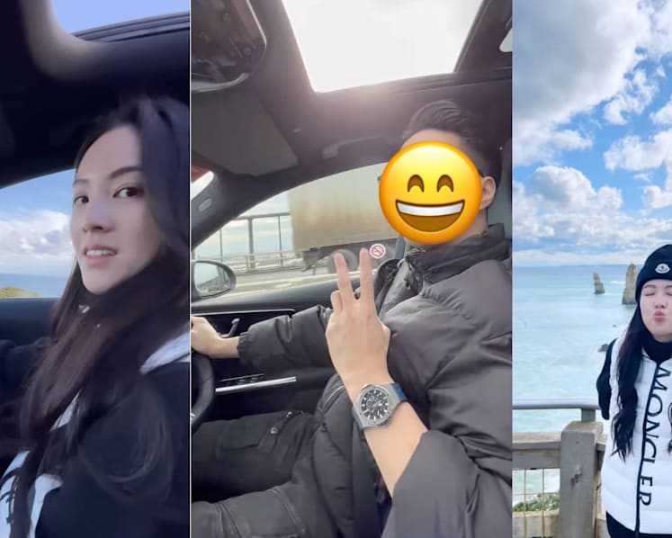 Hong Huifang's Daughter Tay Ying Rumoured To Be Dating Singaporean Chef After Netizen Spots Similar Road Trip Posts On Their IGs