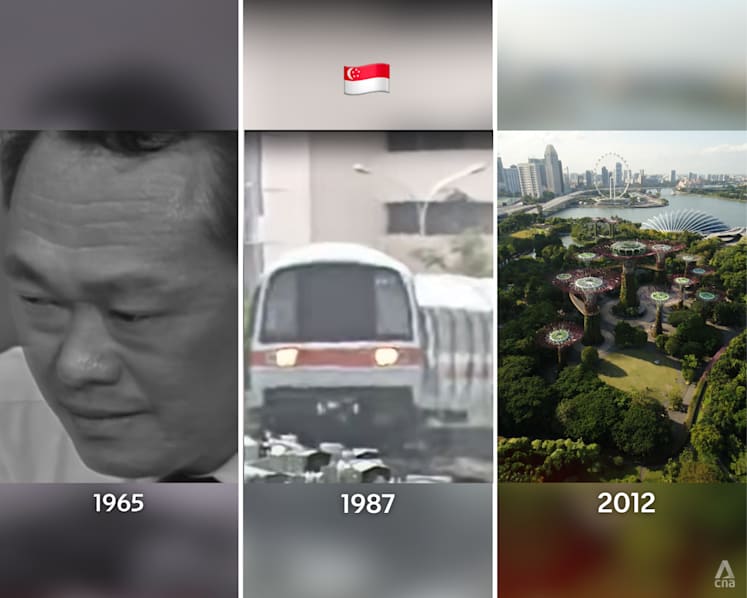 Relive each of Singapore's 60 years of independence in 60-second clips