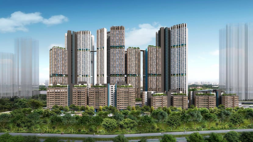 First of 3 BTO projects at Ulu Pandan to have 1,330 flats, sky jogging track, wellness trails