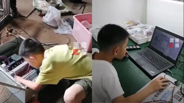 课后兼职电气工程师 中国十岁男孩赚1865元