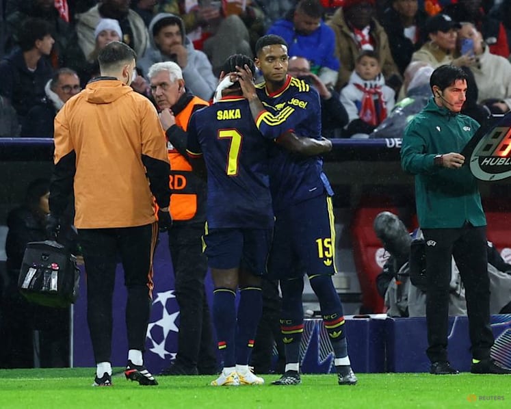 Arsenal's Saka to miss Everton clash, undergo further tests, says Arteta