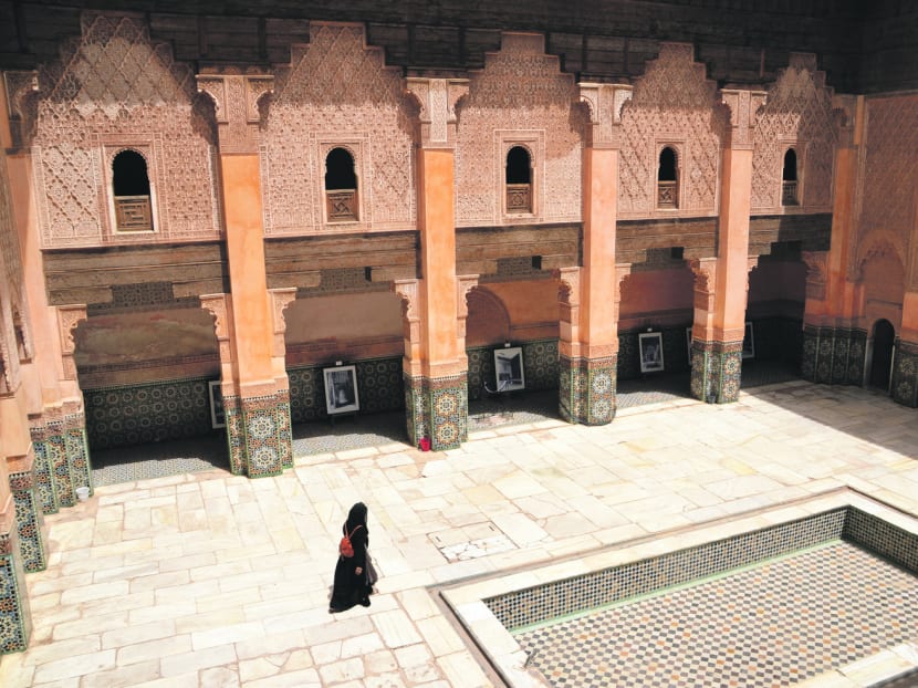 Exploring the red city of Morocco