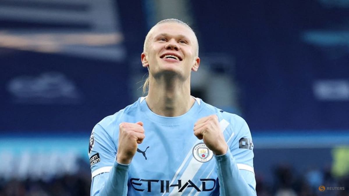 Haaland double sends Man City top, Chelsea hit back to draw at Newcastle