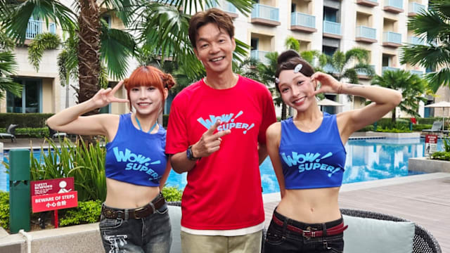 面对啦啦队女神林襄、李芷霖使出“美人计”，李国煌自认“定力好”！