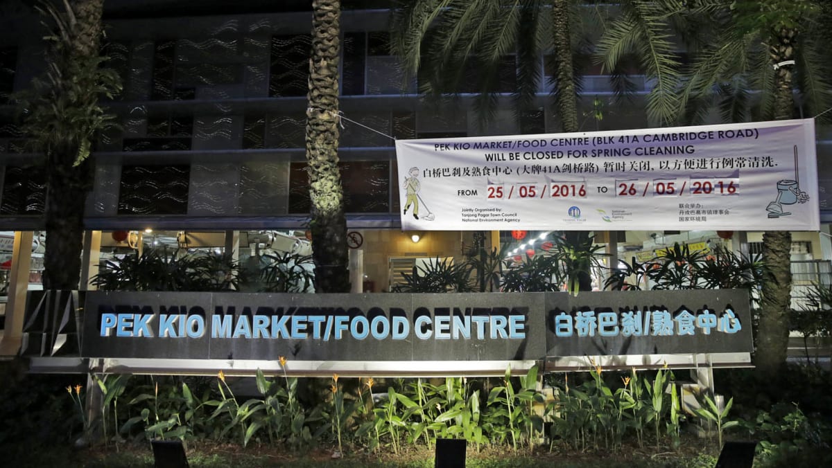 Pek Kio hawker centre to close for 2 days after spike in stomach flu cases  - TODAY