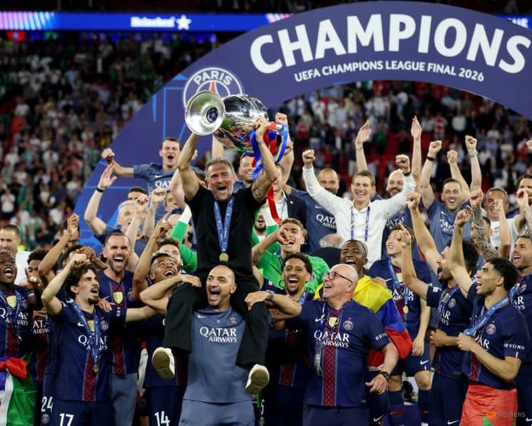 Reaction to PSG's Champions League triumph